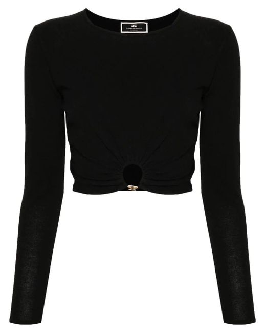 Elisabetta Franchi Black Jerseys & Knitwear