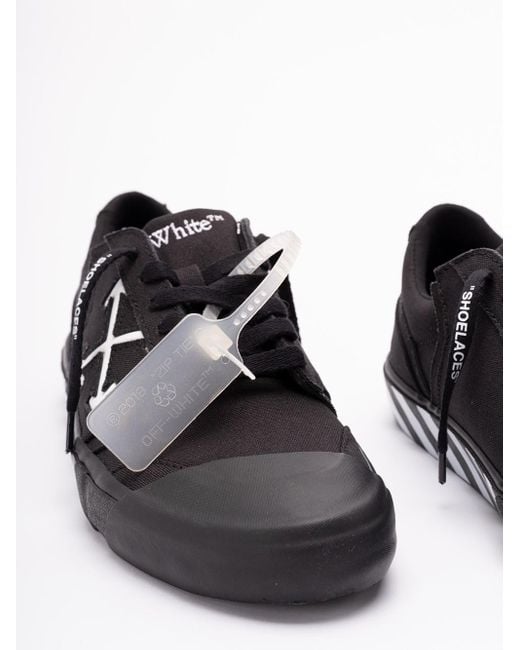 Off-White c/o Virgil Abloh Black 'Vulc Undercut' Sneakers for men