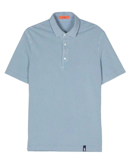 Drumohr Blue Polo Shirt for men