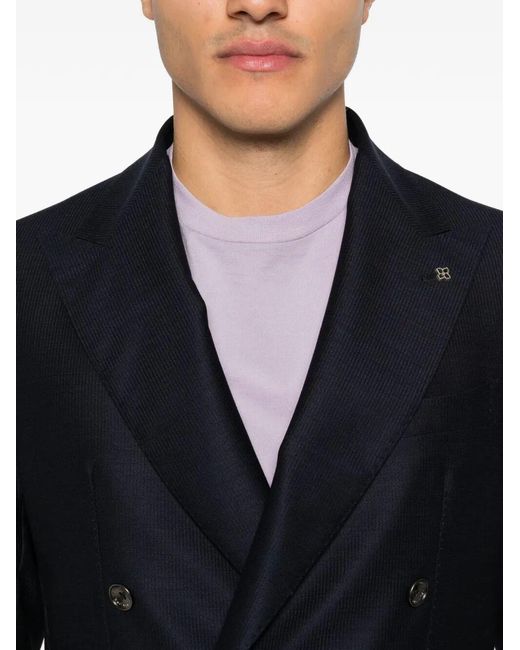 Tagliatore 0205 Black 'Montecarlo' Jacket for men