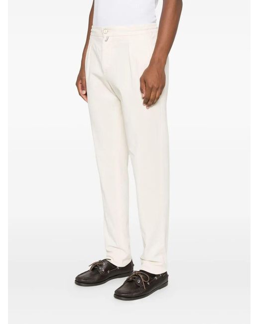 Kiton White Pants for men