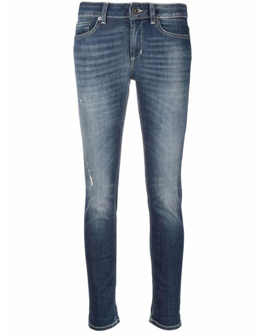 Dondup Blue `Monroe` 5-Pocket Jeans