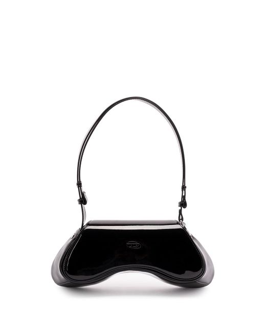 DIESEL Black 'Play Crossbody' Crossbody Bag