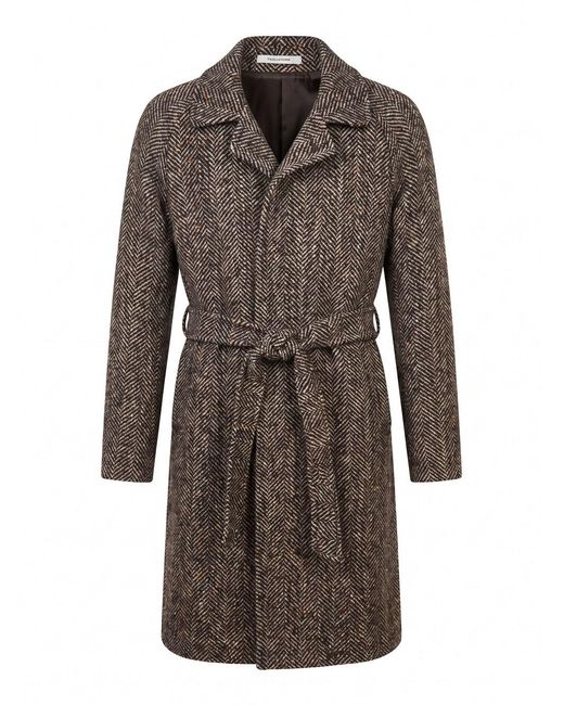 Tagliatore Brown 'Salomon S' Coat for men