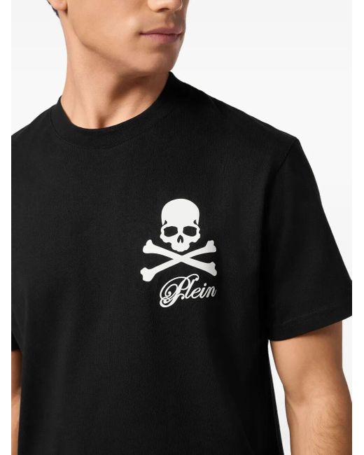 Philipp Plein Black T-Shirts And Polos for men