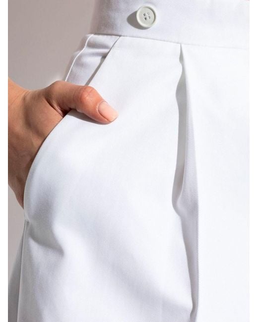 Givenchy White Tailored Trousers