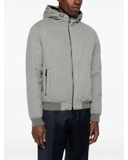 Moorer Gray 'Oniro' Jacket for men
