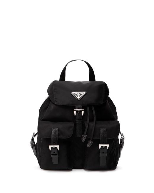 Prada Black Small Re-Nylon Backpack