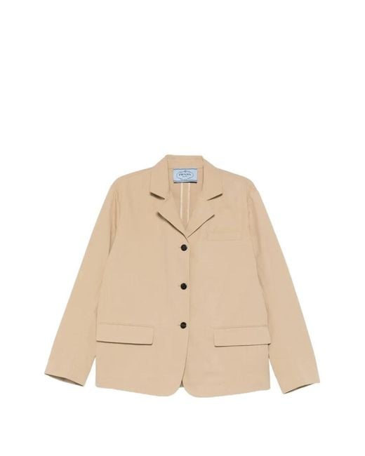 Prada Natural Blazer