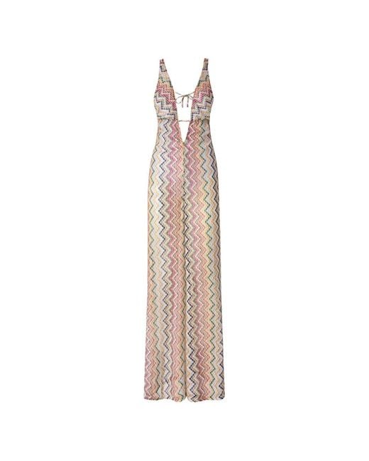 Missoni White Long Jumpsuit