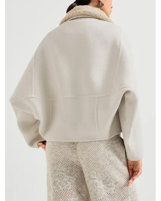 Brunello Cucinelli White Jacket