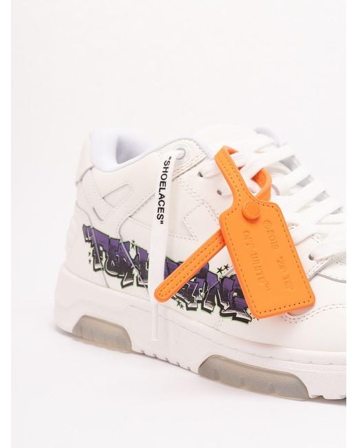 Off-White c/o Virgil Abloh Pink 'Out Of Office For Walking Art' Sneakers for men