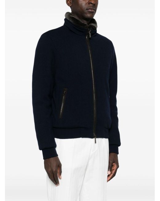 Moorer Blue 'Bellati' Padded Jacket for men