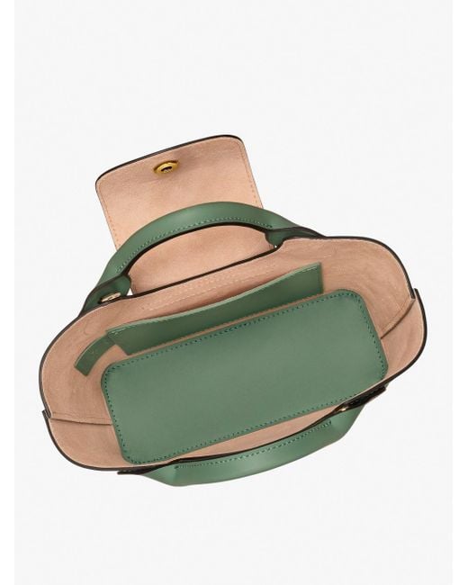 Longchamp Green 'Epure Timeless' Extra Small Tote Bag