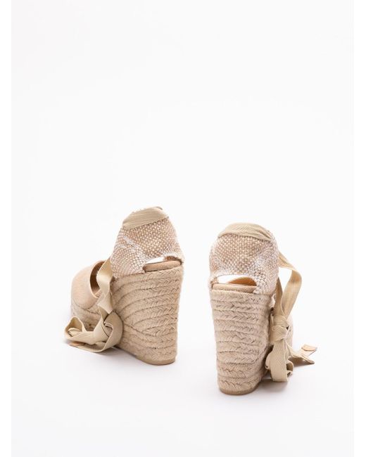 Castaner Natural 'Chiara/8Ed/002' Wedge Espadrilles