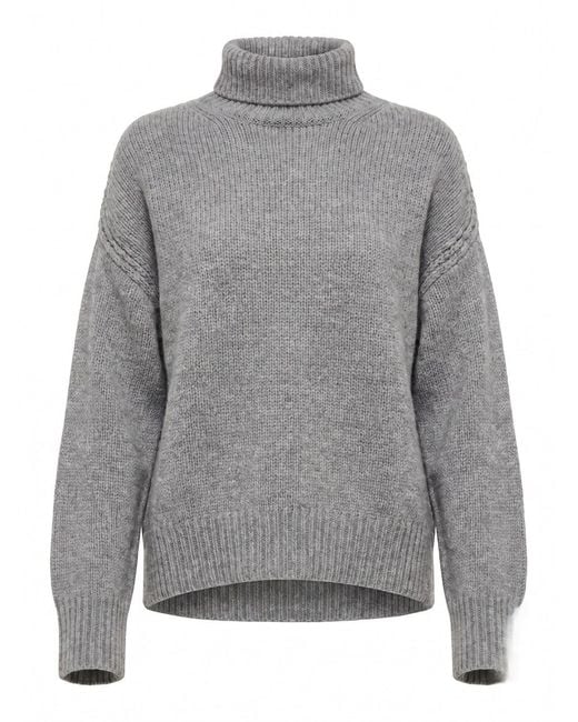 Sa Su Phi Gray Turtle Neck Sweater