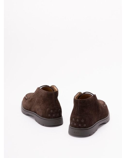 Tod's Brown Desert Boots for men