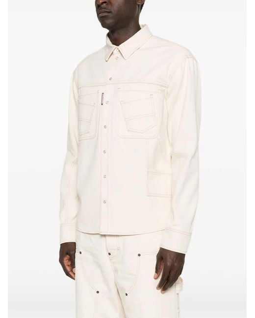 DSquared² White 'Carpenter' Shirt for men