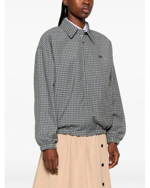 Prada Gray Bomber Jacket