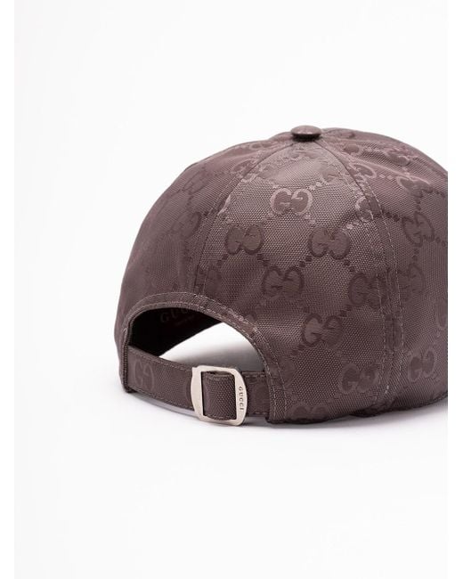 Gucci Purple 'Gg' Baseball Hat for men