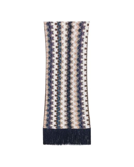 Missoni White 'Wrap' Scarf