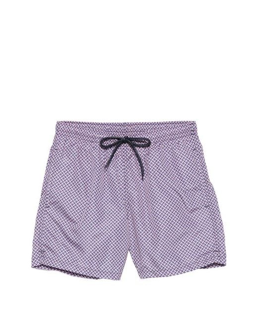 Drumohr Purple Swim Shorts for men