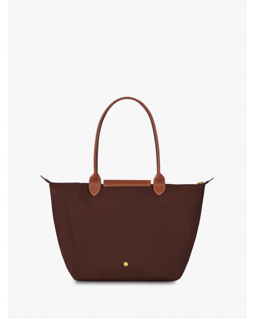 `Le Pliage Original` Large Tote Bag di Longchamp in Brown
