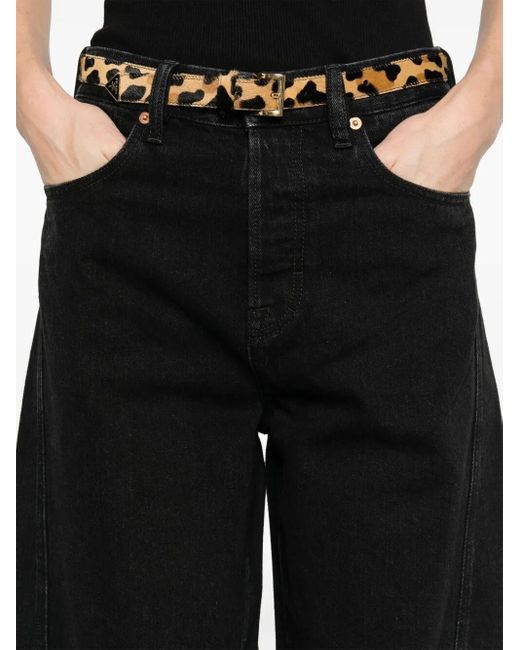 Gucci Black Baloon Denim Pants
