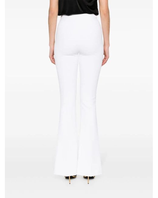 Pantaloni svasati di Elisabetta Franchi in White