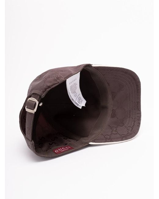 Gucci Purple 'Gg' Baseball Hat for men