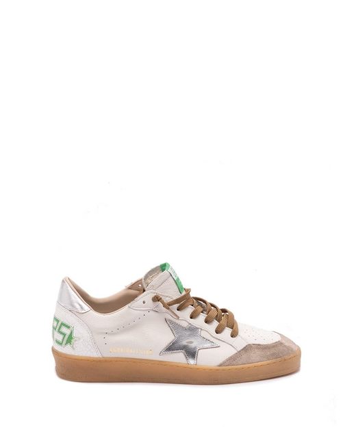 Golden Goose Deluxe Brand White 'Ball Star' Sneakers for men