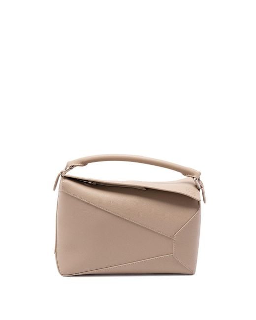 Loewe Natural 'Puzzle Edge' Medium Bag