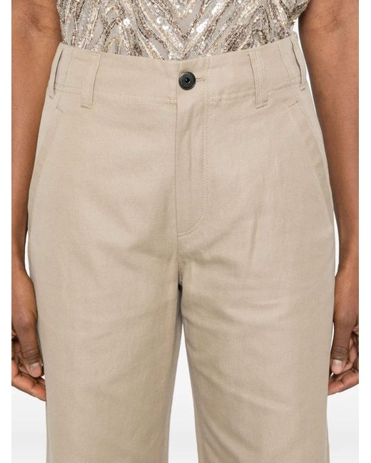 Brunello Cucinelli White Pants
