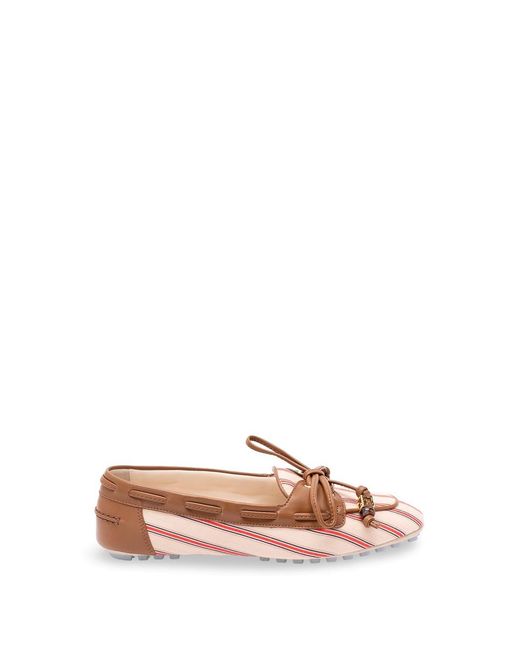 Fendi Pink 'Ff' Loafers