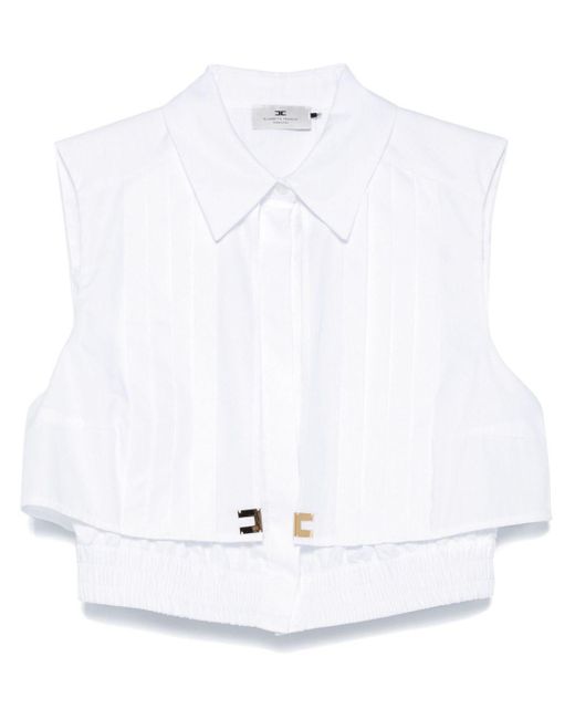 Elisabetta Franchi White Shirts