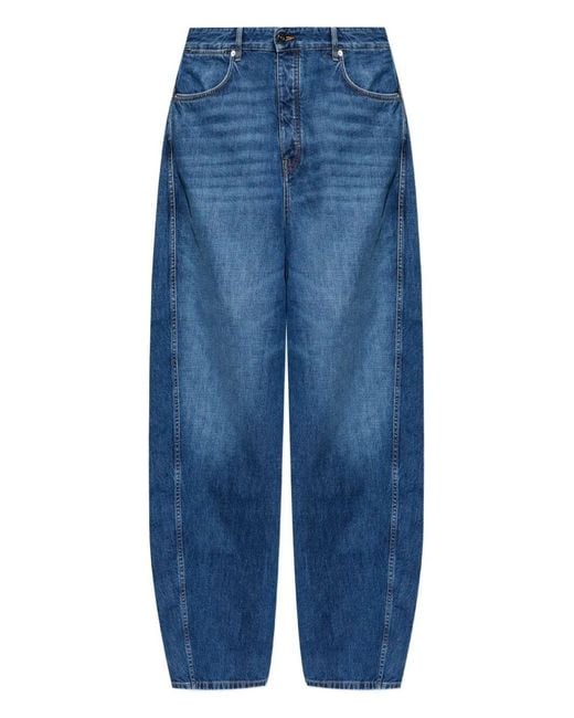 Givenchy Blue Wide-Leg Jeans for men