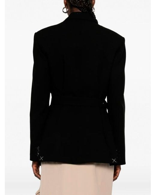 Loewe Black Draped Jacket