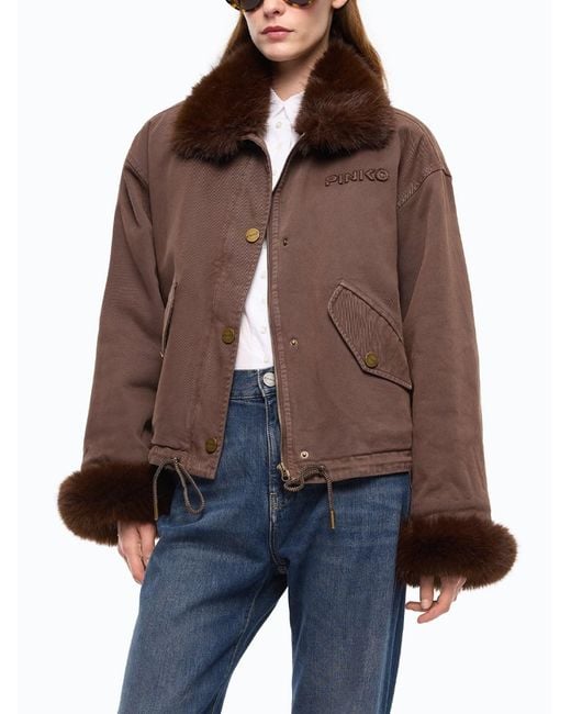 Pinko Brown Garlate Jacket