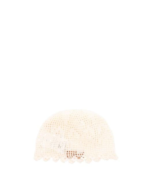 Alanui Natural 'Island's Diary' Crotchet Hat