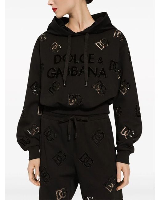 Dolce & Gabbana Black `Dna` Hoodie