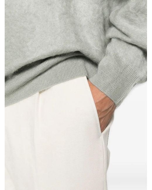 Barba Napoli White Pants for men