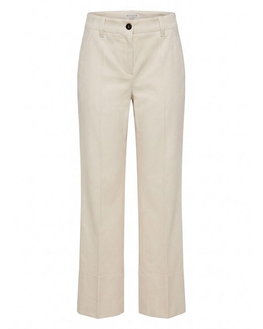 Brunello Cucinelli Natural Pants