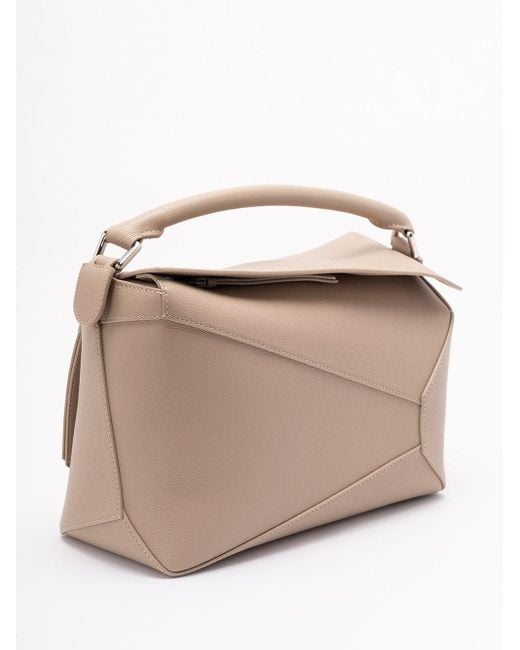 Loewe Natural 'Puzzle Edge' Medium Bag