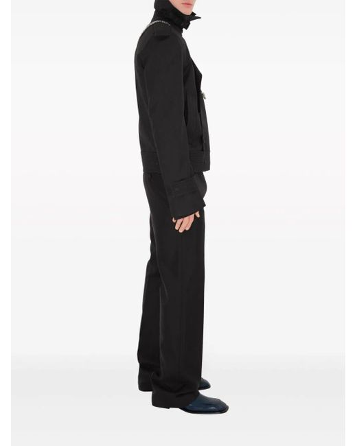 Burberry Tailored Pants in Black for Men | Lyst