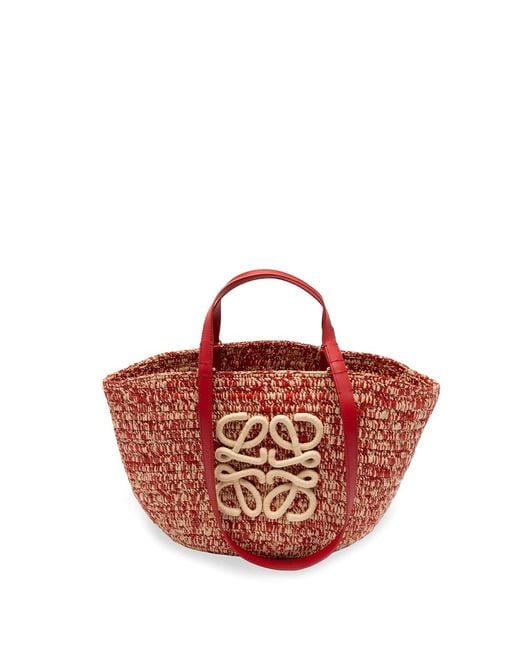 Loewe Pink Paula's Ibiza 'Eclipse' Medium Basket Bag