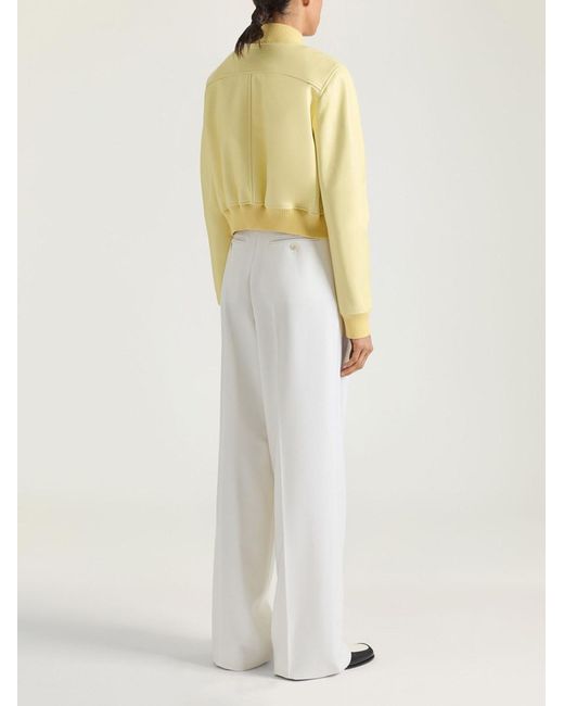 Givenchy White Double Pleat Pants