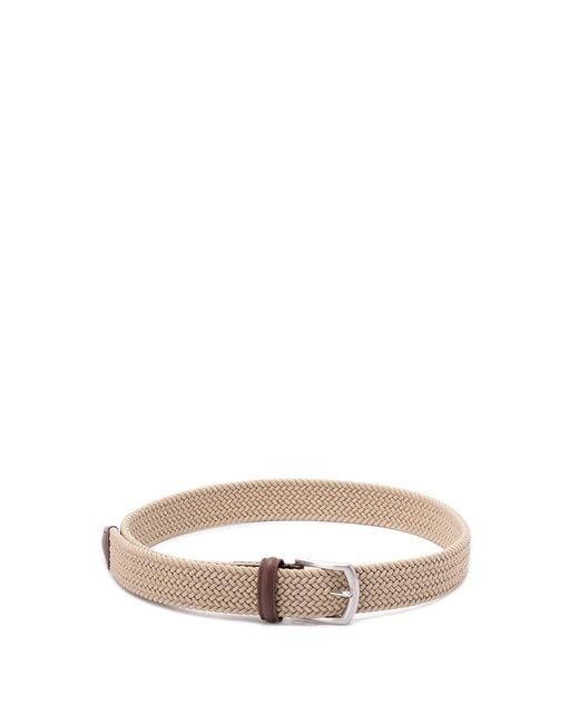 Andersons Natural Elastic Woven Belt for men