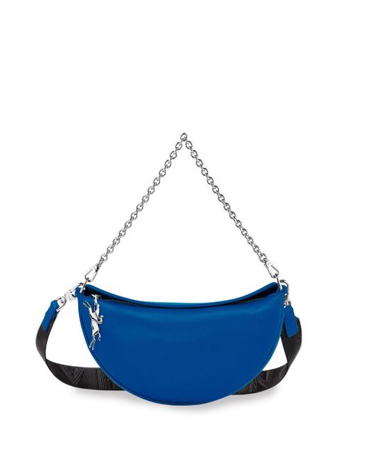 Longchamp Blue `Smile` Small Crossbody Bag