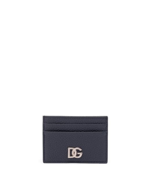 Dolce & Gabbana Blue Dolce & Gabbana Card Holder for men