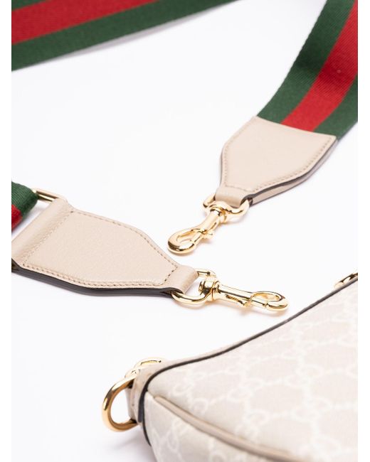 Gucci Natural `Ophidia` Shoulder Bag